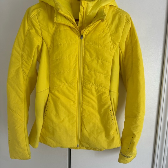 Lululemon Athletica Bright Yellow Ski Jacket - Picture 1 of 4